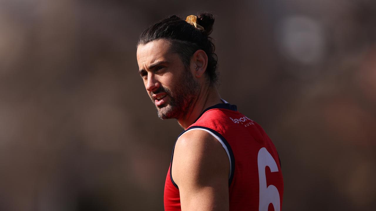 Brodie Grundy of the Demons. Picture: Robert Cianflone/Getty Images)