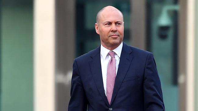 CANBERRA, AUSTRALIA - MAY 11: Treasurer Josh Frydenberg arrives in the Ministerial Entrance at Parliament House on May 11, 2021 in Canberra, Australia. Treasurer Josh Frydenberg will deliver the Morrison government's third budget has an increased focus on women, with almost $354 million in funding allocated for women's health. Treasurer Frydenberg also outlined more than $10 billion in spending on major infrastructure projects across Australia aimed to help create local jobs and boost productivity in the COVID-affected national economy. Aged care will receive more than $10 billion over the next four years, in direct response to the findings of the Royal Commission into Aged Care Quality and Safety.  (Photo by Sam Mooy/Getty Images)