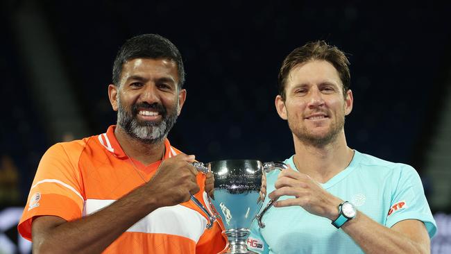 Ebden won the men’s doubles titles at the Australian Open this year Picture: Mark Stewart