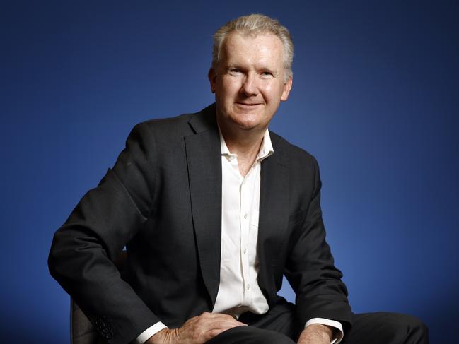 Pictured at his electoral office at Punchbowl in Sydney is Minister for Home Affairs and Minister for the Arts Tony Burke. Picture: Richard Dobson