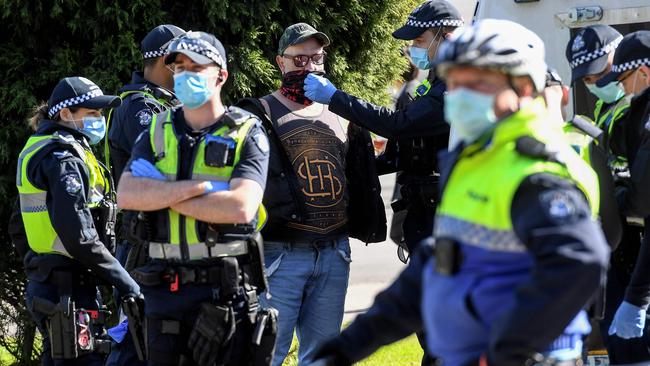 As greater Melbourne passed the halfway point of a lockdown initially intended to last six weeks, the state of Victoria – of which Melbourne is the capital – continues to record high case numbers. Picture: AFP