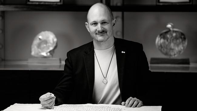 Chris Paspaley, who heads jewellery merchandising at Paspaley Pearls.