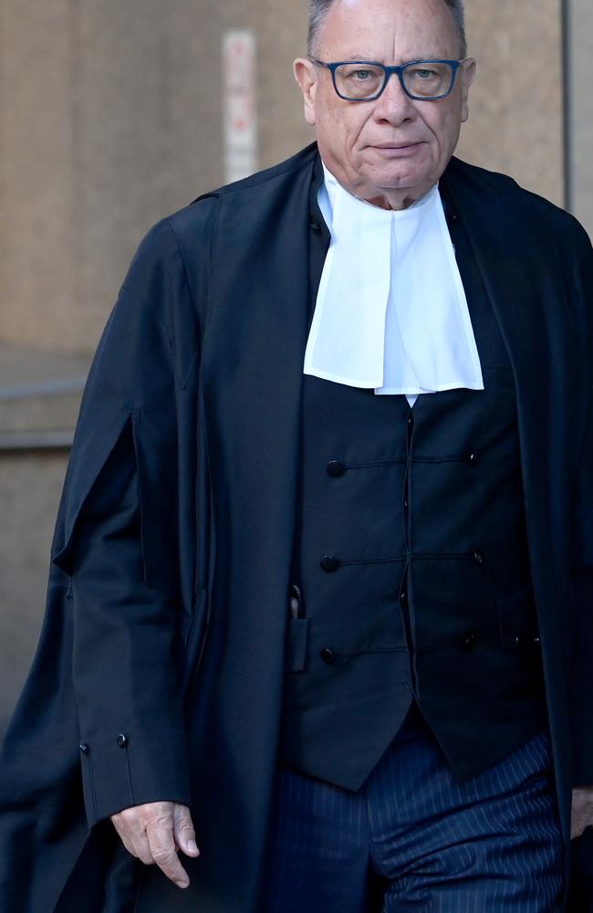 Barrister Bruce McClintock repeatedly accused Mohammed Hanifa of telling lies, which theAfghan villager denied. Picture: NCA NewsWire/ Jeremy Piper