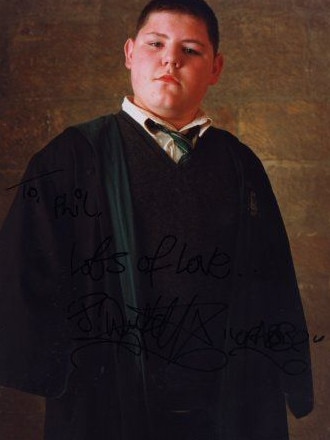 Waylett played Vincett Crabbe in five Harry Potter films.