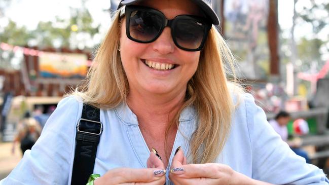 Tammy Smith at the Gympie Muster. Picture: Patrick Woods.