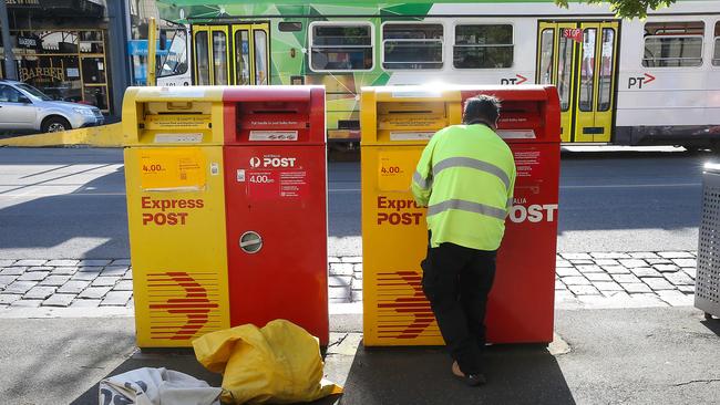 Australia Post is hiring 5000 new employees ahead of what it says will be its ‘biggest Christmas ever’. Picture: Ian Currie/NCA NewsWire