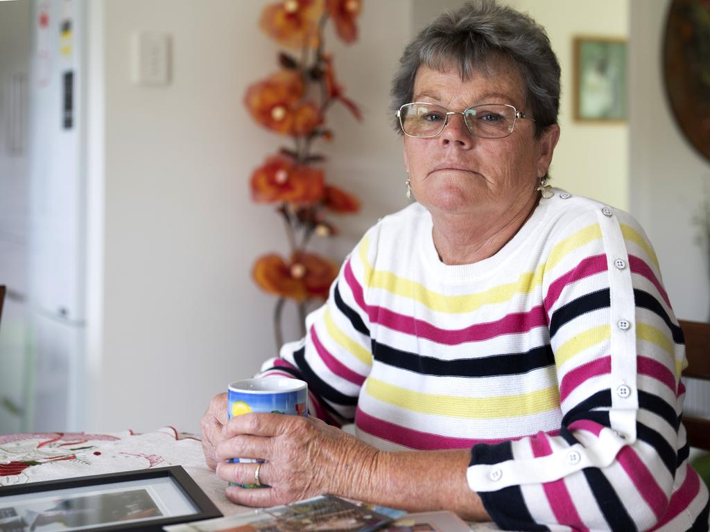 Shirley Strochnetter at home in Perth, Tasmania. Picture: Rob Burnett