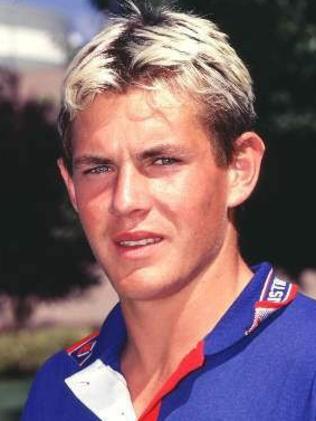 We just wanted to use this pic of Hodgey with his frosted tips in 2001.