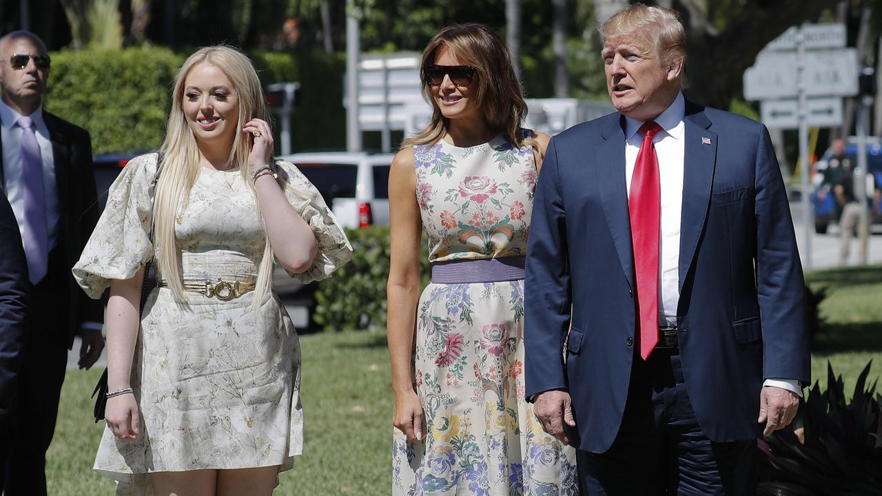 Tiffany Trump is the president's fourth child. Picture: AP Photo/Pablo Martinez Monsivais