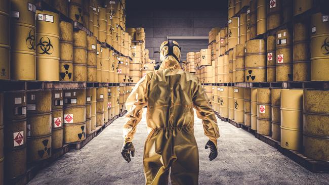 Questions have been raised about the growing stockpiles of lower-level radioactive waste currently stored in more than 100 facilities across the country.