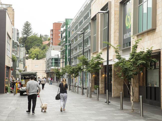 Kiaora Lane in Double Bay is a popular dining and shopping precinct.