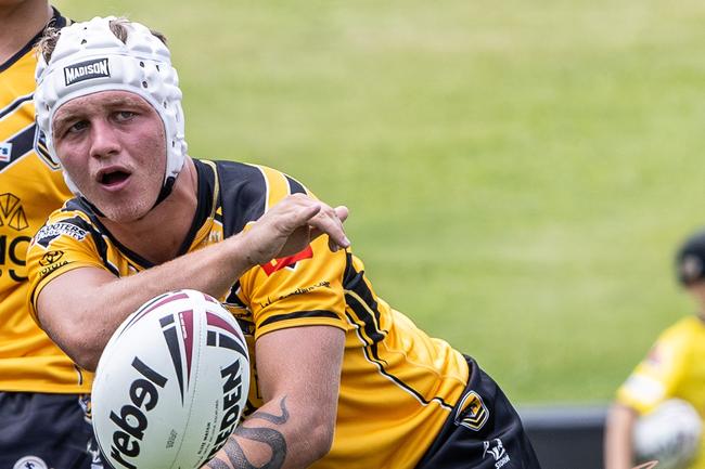 Will Joyner in action for the Sunshine Coast Falcons Cyril Connell Cup side. Picture: Nicola Anne Photography.