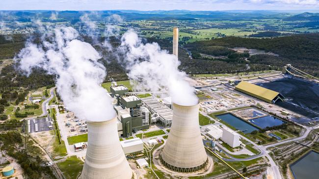 The Mount Piper coal-powered station, one of the sites targeted by the Coalition for a new nuclear facility.