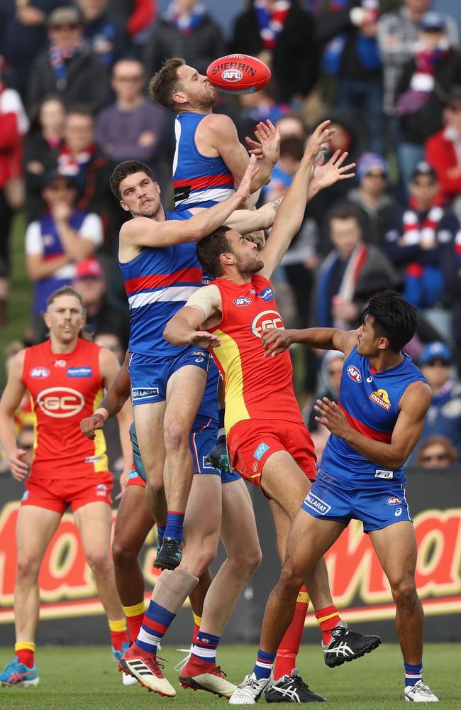 There’ll be a lot more AFL played in Ballarat this year, thanks to the Doggies. Picture: Robert Cianflone/Getty Images. 