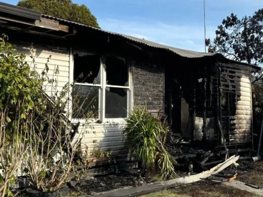 A house fire in Norlane on Saturday, September 28, 2024. Picture: Supplied