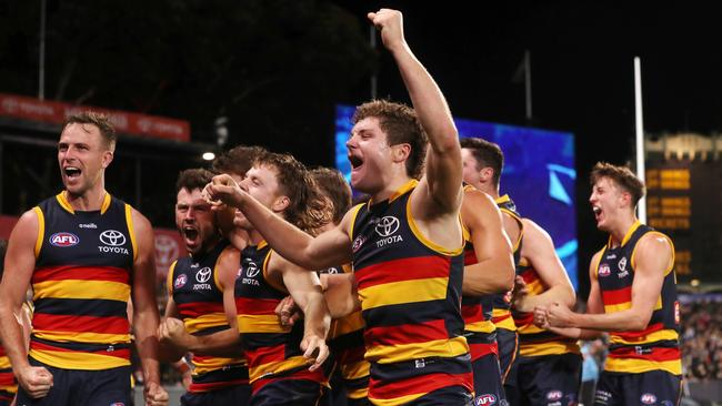 Adelaide won the Showdown in Round 3 (Photo by Sarah Reed/AFL Photos via Getty Images)