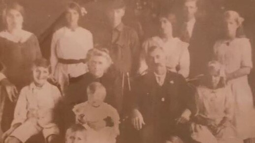 The Cook family who built the Queenslander home that is now Maleny Lodge.