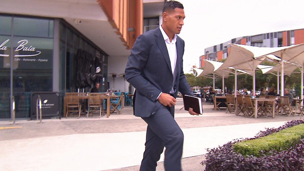 Israel Folau isn’t going down without a fight. Credit: 7 NEWS