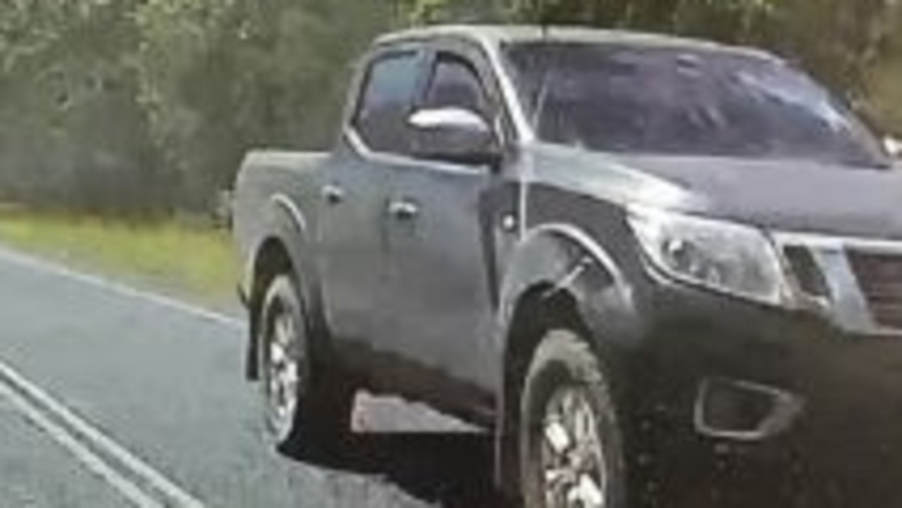 A Black Nissan Navara Dual Cab evaded police in Goodwood south of Bundaberg.