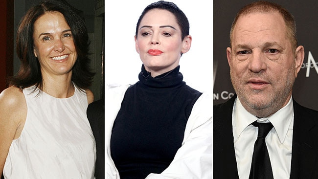 Jill Messick, left, managed Rose McGowan and had been drawn into the Harvey Weinstein drama.