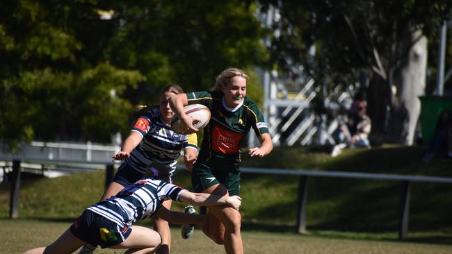 Premier Womenâ&#128;&#153;s rugby between Wests and Brothers. Saturday May 20, 2023. Picture: Nick Tucker.