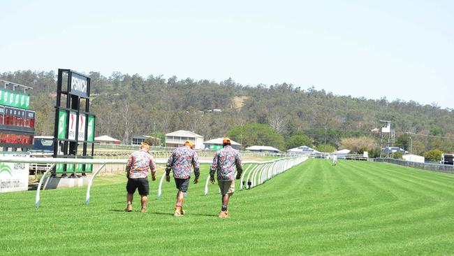 According to a member of the local community, Ipswich Turf Club is a Covid-19 exposure site. Picture: Facebook / Ipswich Turf Club