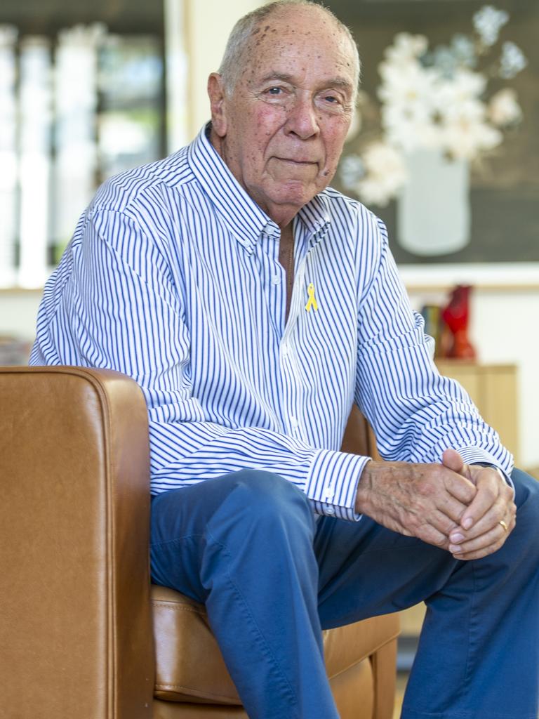 Holocaust survivor Eddy Boas is using his personal experiences to advise terrified Jews in Sydney to keep calm. Photo Jeremy Piper