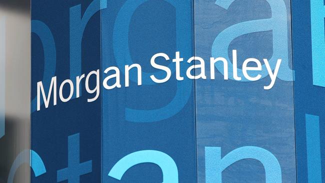 A Morgan Stanley spokesman confirmed Matthew Nicholls had left the firm. Photo: MARIO TAMA / GETTY IMAGES NORTH AMERICA / AFP