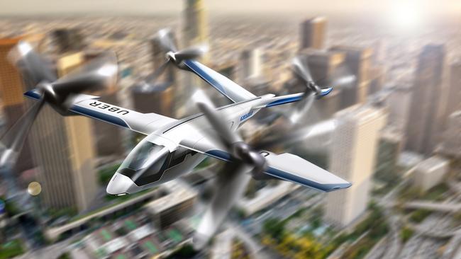 Uber had a plan to bring air taxis to Melbourne.