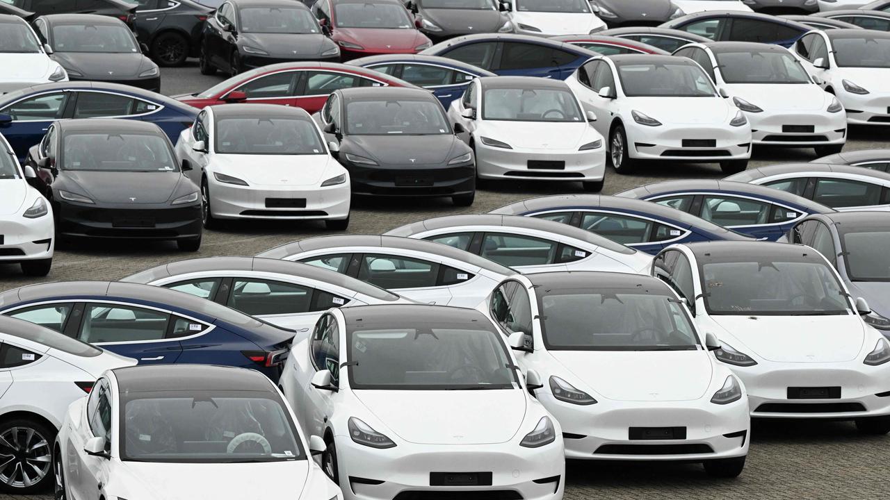 Used electric car prices in Australia are volatile, with used EVs facing “higher depreciation” than other cars. Picture: JOHN THYS / AFP