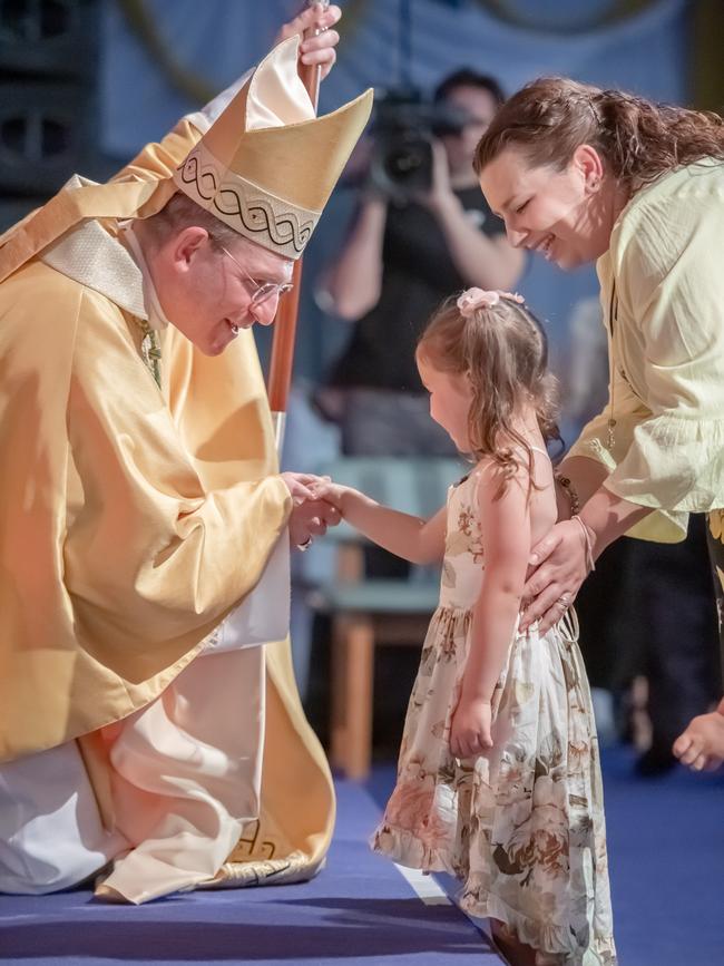 Newly installed Bishop of Broken Bay Anthony Randazzo. Picture: Giovanni Portelli Photography