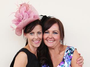 Socials at Melbourne Cup celebrations at Wrest Point. L-R Tanya Griggs of Kingston and Leah Kelly of Kingston.