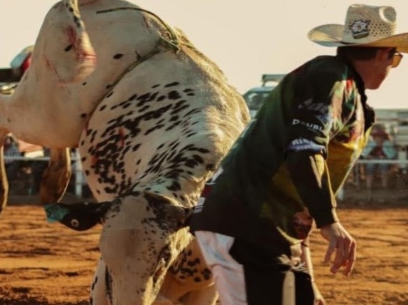Dustin Roots has gone from champion bull rider to bullfighter.