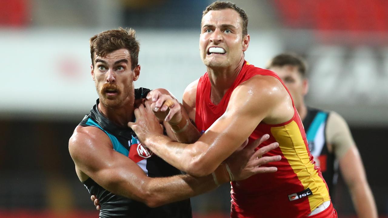 Gold Coast and Port Adelaide will be in the same hub - but they've already played each other this season. (Photo by Chris Hyde/Getty Images)