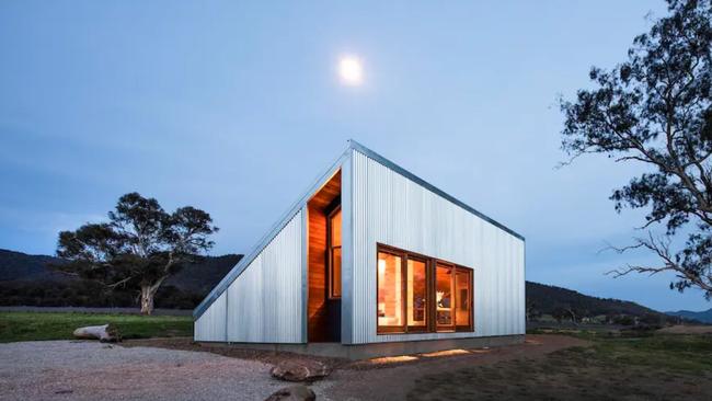 Designed by Cameron Anderson Architects, this unique stay has won multiple architectural awards and featured in magazines. Picture: Airbnb