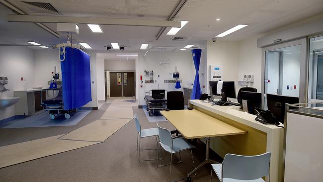 The hi-tech patient treatment area in the emergency section of the new RAH hospital. Picture: Bianca De Marchi