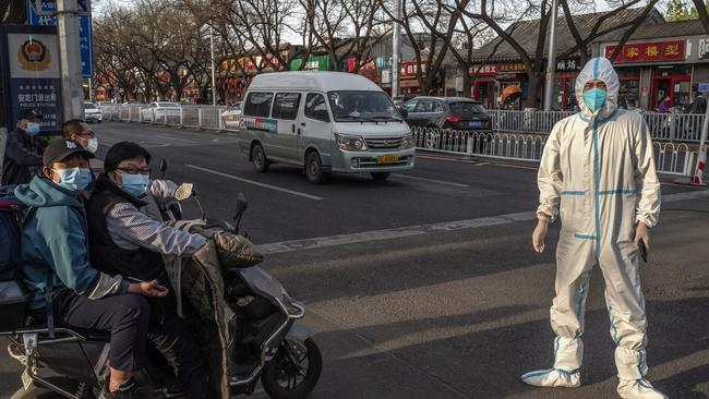 China has stepped up efforts to control a recent surge in coronavirus cases across the country, imposing a lockdown on the countries largest city of Shanghai and the entire province of Jilin. Picture: Kevin Frayer