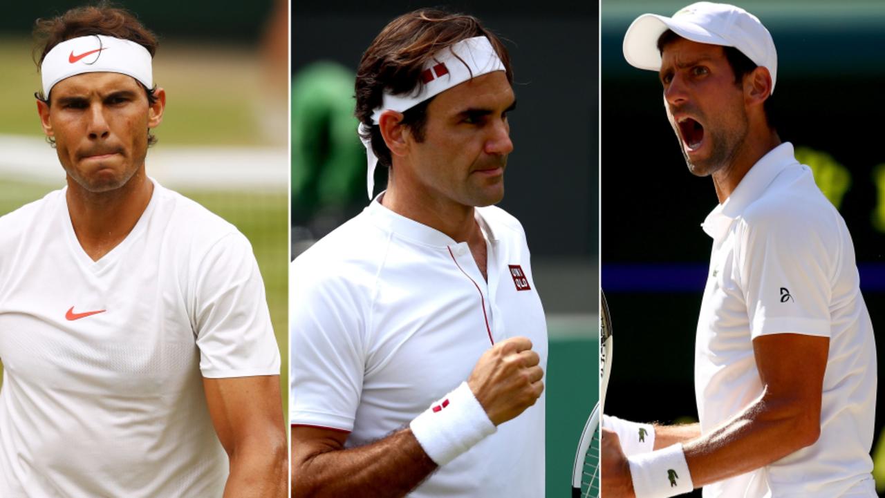 Big Three move on to Wimbledon final four.