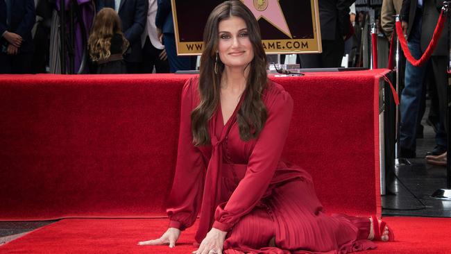 Actress Idina Menzel is honoured with a star on the Hollywood Walk of Fame, in Hollywood, California on November 19, 2019. Picture: Mark Ralston AFP