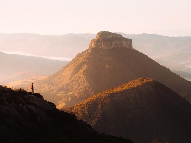 Mt Barney Summit, Scenic Rim, Queenslandcredit: Reuben Nuttescape24 january 2021kendall hill hikes