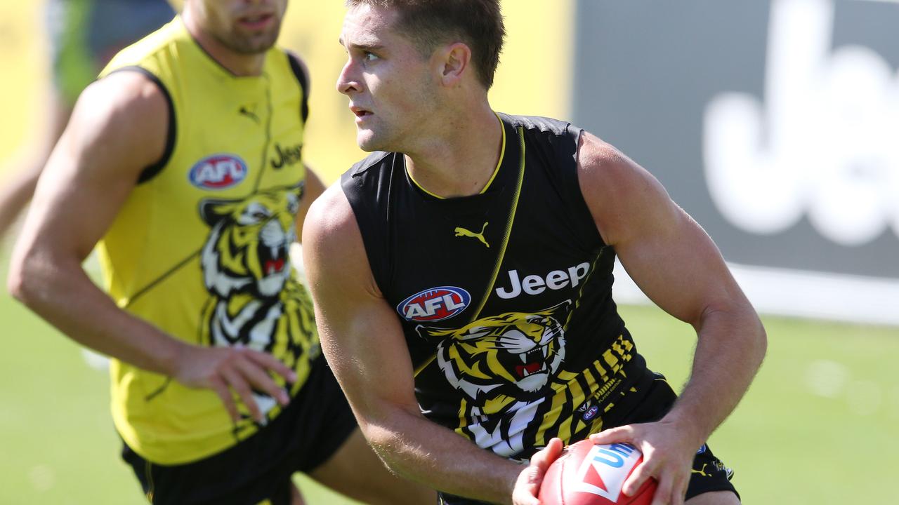 Jayden Short in action during Richmond’s intra-club match.