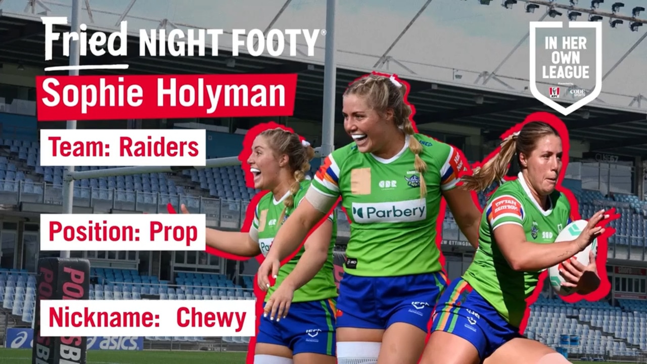 In Her Own League: Sophie Holyman