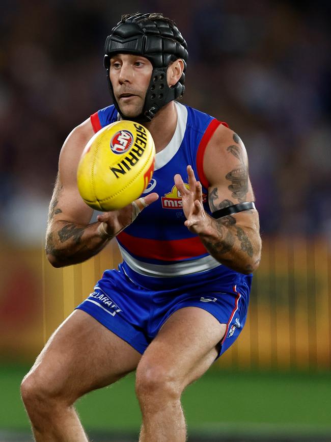 Caleb Daniel was a regular sub for the Bulldogs this year.