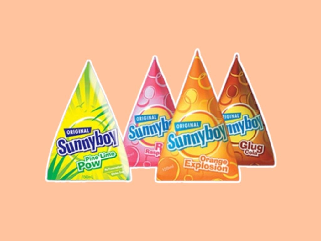 Sunnyboy – The iconic pyramid-shaped ice blocks were discontinued in 2016 after declining sales melted their future. First introduced in the 1950s, these Aussie summer staples were a summer must-have for decades. Picture: Facebook