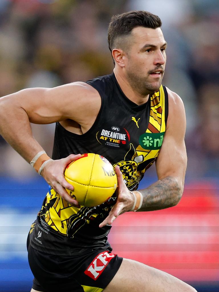 Jack Graham is likely to head west with Shai Bolton and Liam Baker. Picture: Dylan Burns/AFL Photos via Getty Images