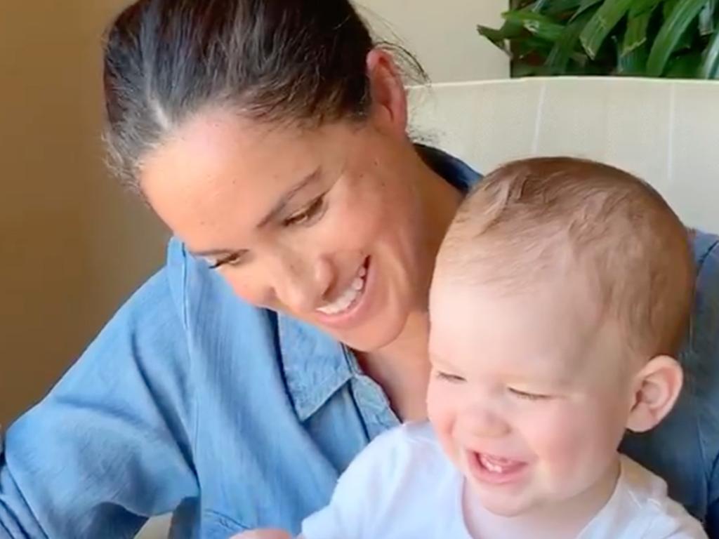 Archie’s face was last seen in this cute video from May 2020. Picture: The Duke of Sussex/@SaveChildrenUK via Getty Images.