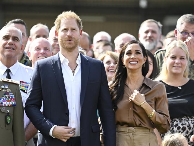 Prince Harry and Meghan Markle are using their star power to fight misinformation during the US presidential campaign. Picture: Sascha Schuermann/Getty Images for the Invictus Games Foundation