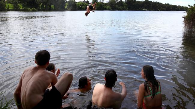 Extremely hot days will become more common in Western Sydney if emissions aren’t reduced, the report warned. Picture: Toby Zerna