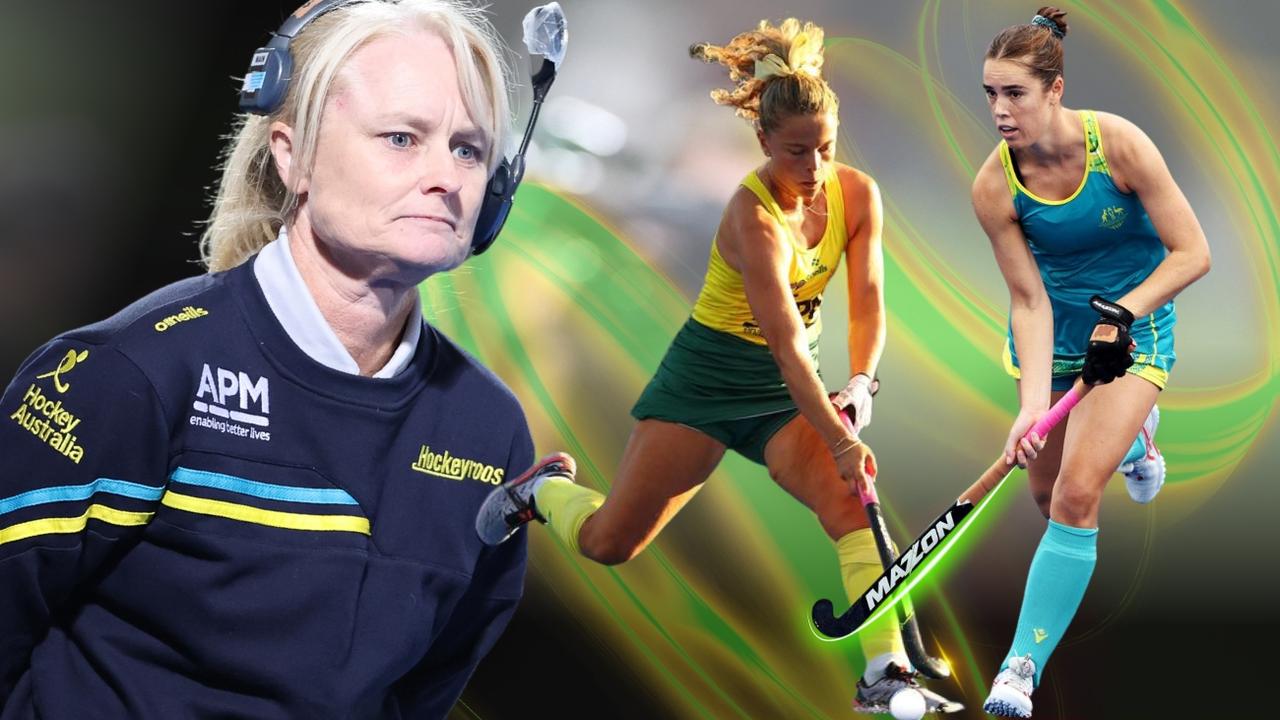 Katrina Powell has a huge task as 22 Hockeyroos vie for 16 Olympic spots in Paris.