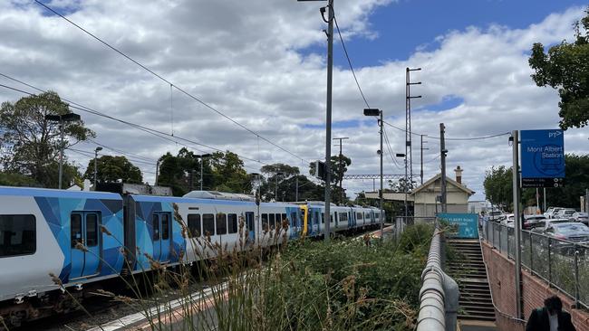 The Mont Albert railway station will close for good on February 17, with more than three months of bus replacements for Belgrave and Lilydale commuters planned. Picture: Kiel Egging.